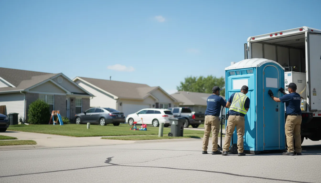 Standard Porta Potty Rentals in Bellwood, IL near me